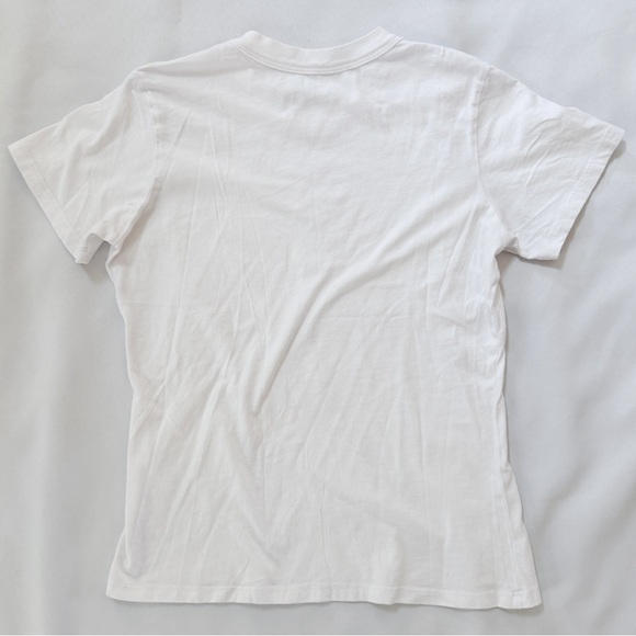 Brandy Melville Basin White Tee - Picture 2 of 4